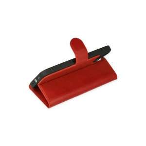 HarmonyAura  Iphone 14 Plus Kılıf Trend S Plus Kapaklı Kılıf - Kırmızı