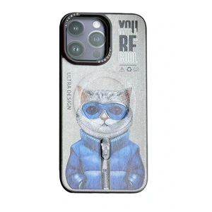 HarmonyAura iPhone 14 Pro Fun Magsafe Kapak - Titan Gri-2