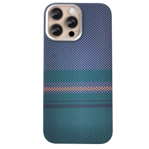 HarmonyAura iPhone 14 Pro Max Besa Magsafe Kapak - Mavi