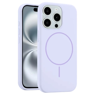 HarmonyAura iPhone 14 Pro Max Kılıf Jully Magsafe Kapak - Lila