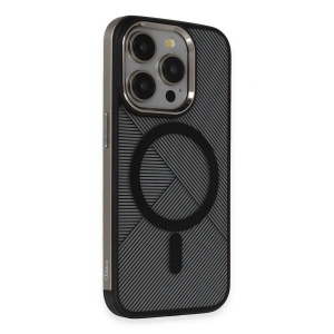 HarmonyAura iPhone 14 Pro Vito Magsafe Kapak - Titan Gri