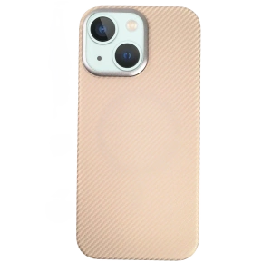 HarmonyAura iPhone 15 Besa Magsafe Kapak - Çöl Titanyum