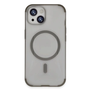 HarmonyAura iPhone 15 Hilton Magsafe Kapak - Titan Gri