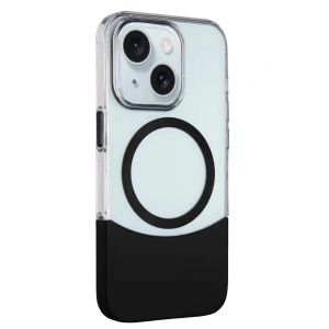 HarmonyAura iPhone 15 PC Suit Magsafe Kapak - Siyah