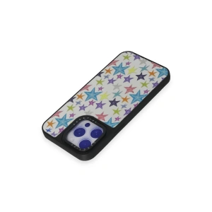 HarmonyAura  Iphone 15 Pro Kılıf Mirror Desenli Kapak - Mirror - 18