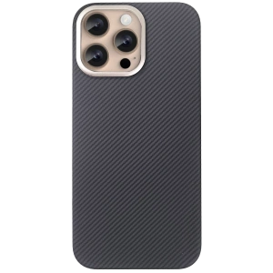 HarmonyAura iPhone 15 Pro Max Besa Magsafe Kapak - Siyah