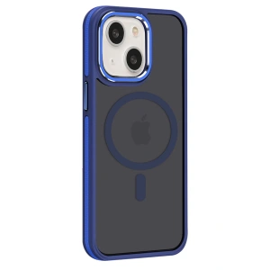 HarmonyAura iPhone 15 Winner Magsafe Kapak - Lacivert
