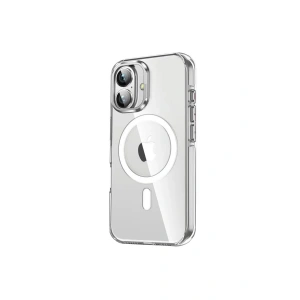 HarmonyAura iPhone 16 Crystal Magsafe Kapak - Şeffaf