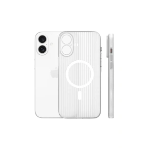 HarmonyAura iPhone 16 Line Magsafe Kapak - Beyaz