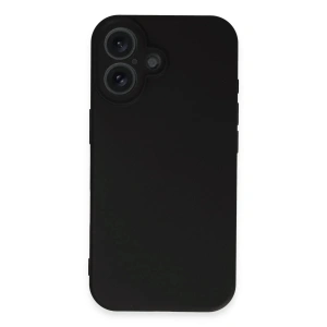 HarmonyAura  Iphone 16 Plus Kılıf First Silikon - Siyah