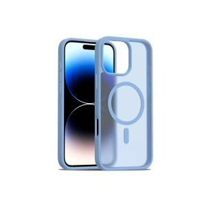 HarmonyAura iPhone 16 Pro Jota Magsafe Kapak - Açık Mavi