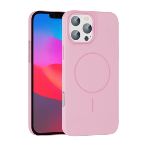 HarmonyAura iPhone 16 Pro Max Broş Magsafe Kapak - Pembe