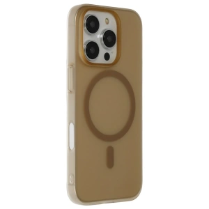 HarmonyAura iPhone 16 Pro Max Tuna PC Slim Magsafe Kapak - Çöl Titanyum