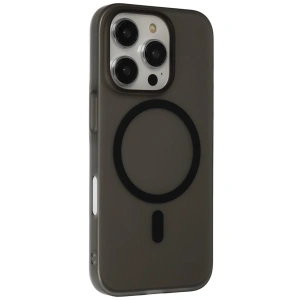 HarmonyAura iPhone 16 Pro Tuna PC Slim Magsafe Kapak - Siyah