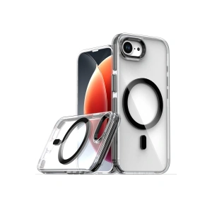 HarmonyAura iPhone 16E Bella Magsafe Kapak - Siyah