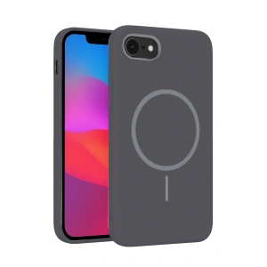 HarmonyAura iPhone 16E Broş Magsafe Kapak - Füme