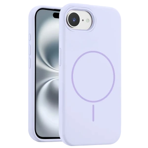 HarmonyAura iPhone 16E Kılıf Jully Magsafe Kapak - Lila