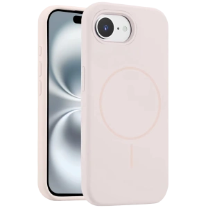 HarmonyAura iPhone 16E Kılıf Jully Magsafe Kapak - Pudra
