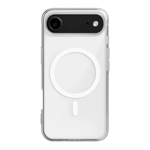 HarmonyAura iPhone 17 Air Kılıf Magneticsafe Şeffaf Silikon - Şeffaf