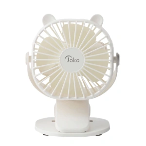 HarmonyAura JS03 Masaüstü Soğutma Fanı - Beyaz