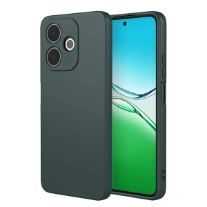 HarmonyAura Oppo A5 Pro 4G First Silikon - Koyu Yeşil