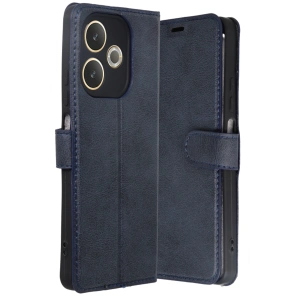 HarmonyAura Oppo A5 Pro 4G Trend S Plus Kapaklı Kılıf - Lacivert