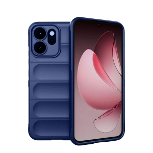 HarmonyAura Oppo Reno 14 Optimum Silikon - Lacivert