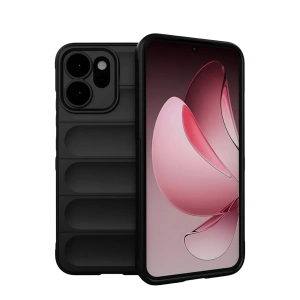 HarmonyAura Oppo Reno 14 Optimum Silikon - Siyah