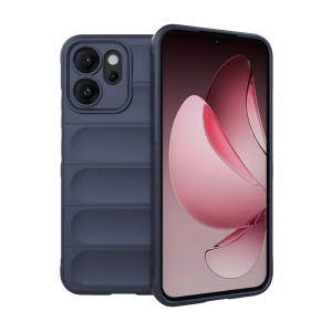 HarmonyAura Oppo Reno 14F Optimum Silikon - Lacivert