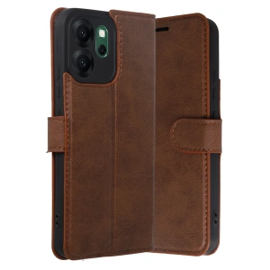 HarmonyAura Oppo Reno 14F Trend S Plus Kapaklı Kılıf - Taba