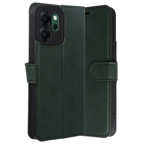 HarmonyAura Oppo Reno 14F Trend S Plus Kapaklı Kılıf - Yeşil