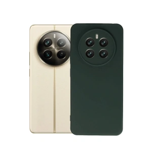 HarmonyAura  Realme 12 Pro Kılıf First Silikon - Mavi