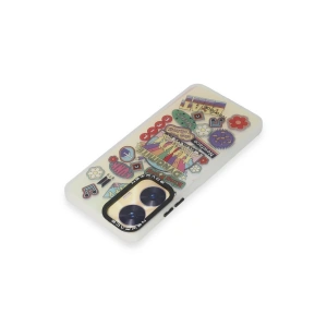 HarmonyAura  Realme C55 Kılıf Estoril Desenli Kapak - Estoril - 14