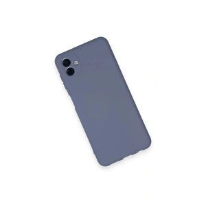 HarmonyAura  Samsung Galaxy A04 Kılıf Nano Içi Kadife Silikon - Gri