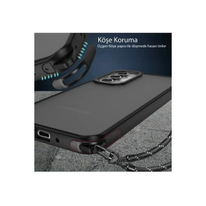 HarmonyAura  Samsung Galaxy A04s Kılıf Elegant Kapak - Yeşil