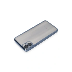 HarmonyAura  Samsung Galaxy A05 Kılıf Lensli Silikon - Lacivert