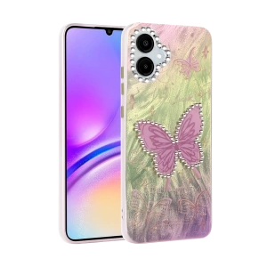 HarmonyAura Samsung Galaxy A06 Kılıf Blade Aynalı Desenli Kapak - Desen 5