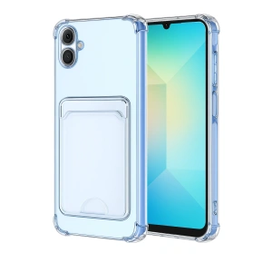 HarmonyAura Samsung Galaxy A07 4G Kart Şeffaf Silikon - Şeffaf