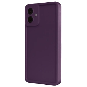 HarmonyAura Samsung Galaxy A07 4G Viera Silikon - Mürdüm