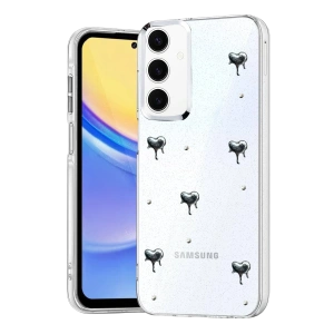 HarmonyAura Samsung Galaxy A14 4G Fiyonk Desenli Kapak - Desen 3