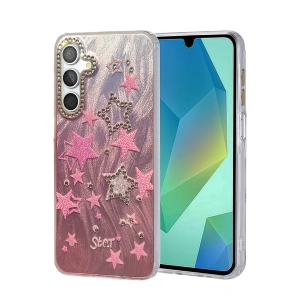 HarmonyAura Samsung Galaxy A15 4G Kılıf Blade Aynalı Desenli Kapak - Desen 7