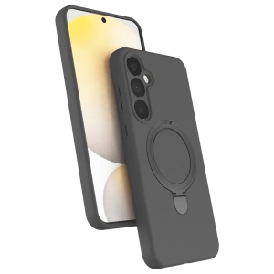 HarmonyAura Samsung Galaxy A16 5G Regal Magsafe Standlı Kapak - Titan Gri