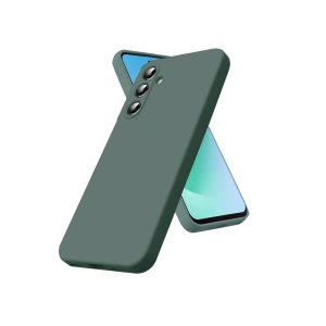 HarmonyAura Samsung Galaxy A17 5G First Silikon - Koyu Yeşil