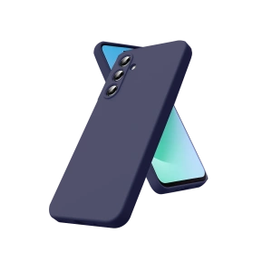 HarmonyAura Samsung Galaxy A17 5G Nano içi Kadife Silikon - Lacivert