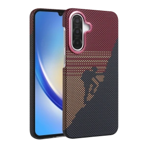 HarmonyAura Samsung Galaxy A17 5G Vega Magsafe Kapak - Kırmızı