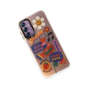 HarmonyAura  Samsung Galaxy A24 4g Kılıf Estoril Desenli Kapak - Estoril - 15