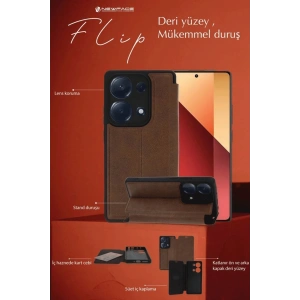 HarmonyAura  Samsung Galaxy A26 Kılıf Flip Cover - Lacivert