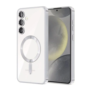 HarmonyAura Samsung Galaxy A26 Kross Magneticsafe Kapak - Gümüş