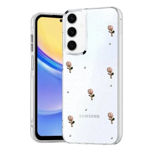 HarmonyAura Samsung Galaxy A35 5G Fiyonk Desenli Kapak - Desen 6