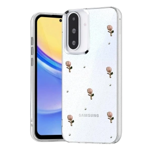 HarmonyAura Samsung Galaxy A36 Fiyonk Desenli Kapak - Desen 6